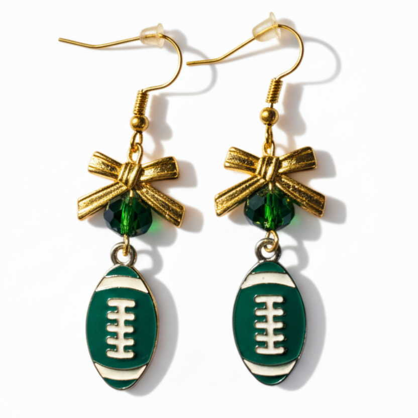 Football Earrings