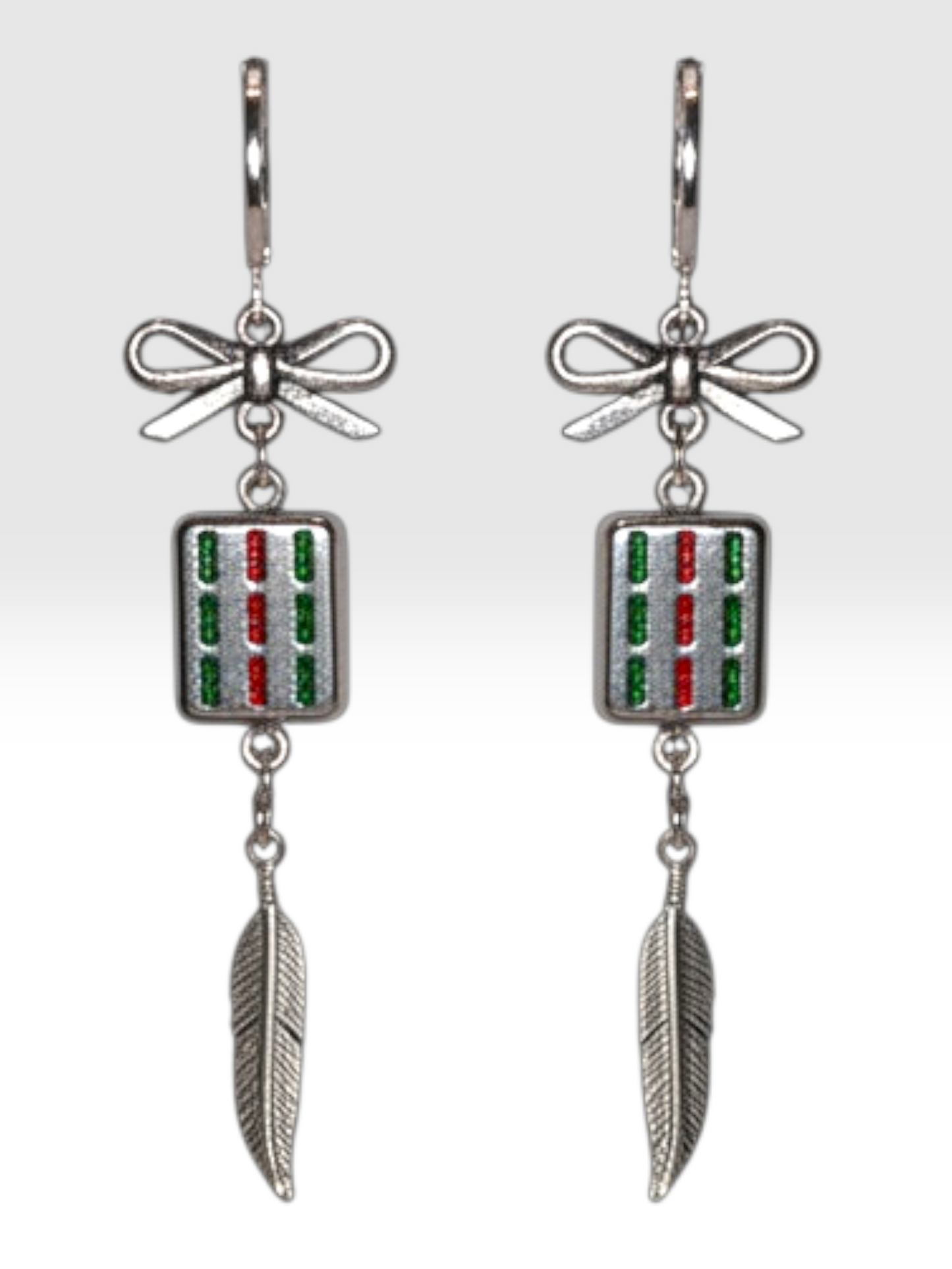 Majong Dangle Earrings
