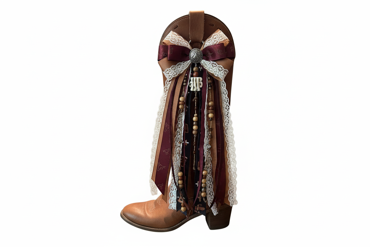 Western Boot Bows