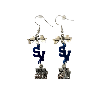 We’re #1 Sports Earrings