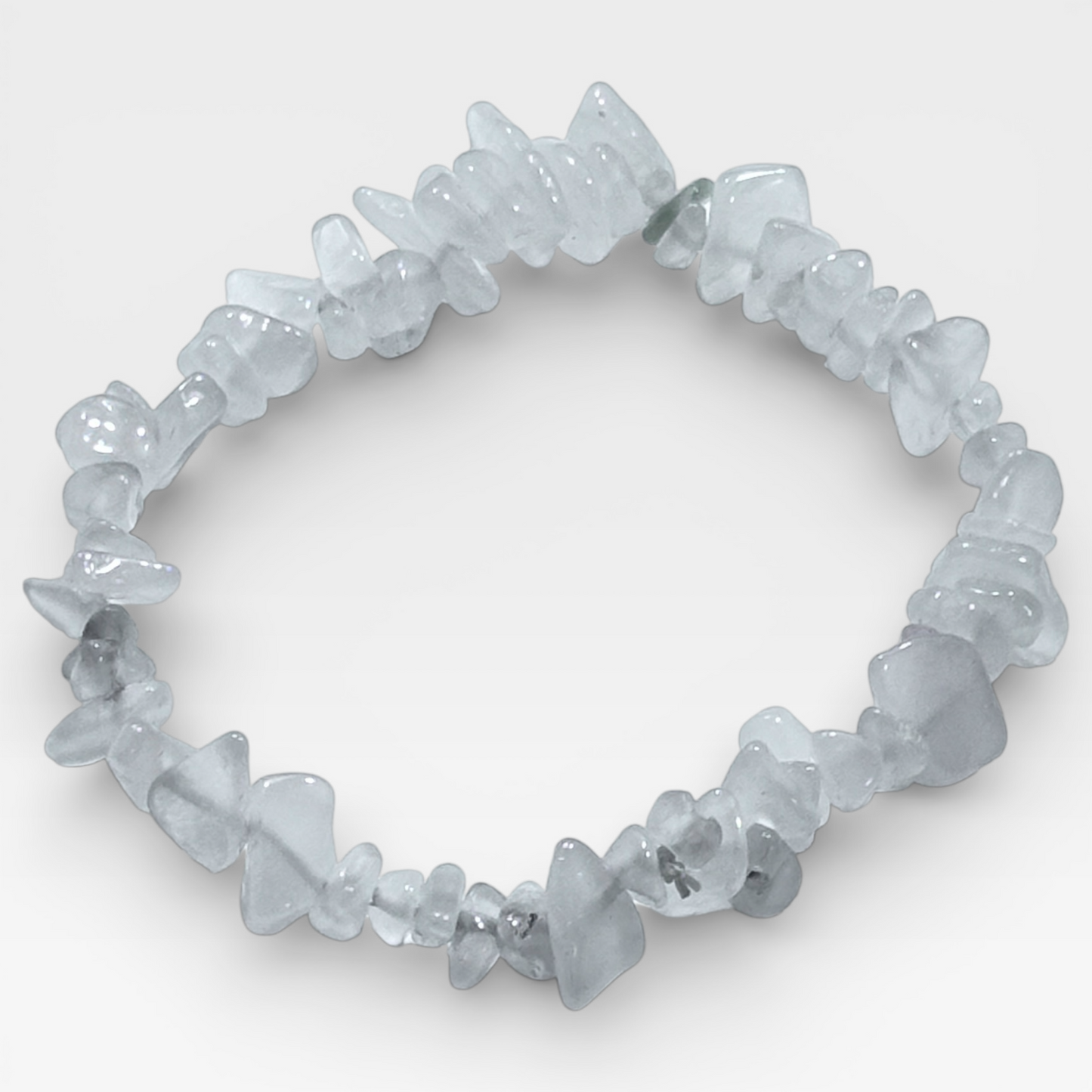 Milky Quartz Stretch Bracelet