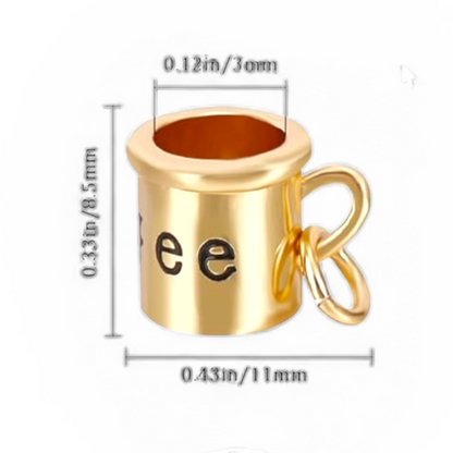 Coffee Cup Charm