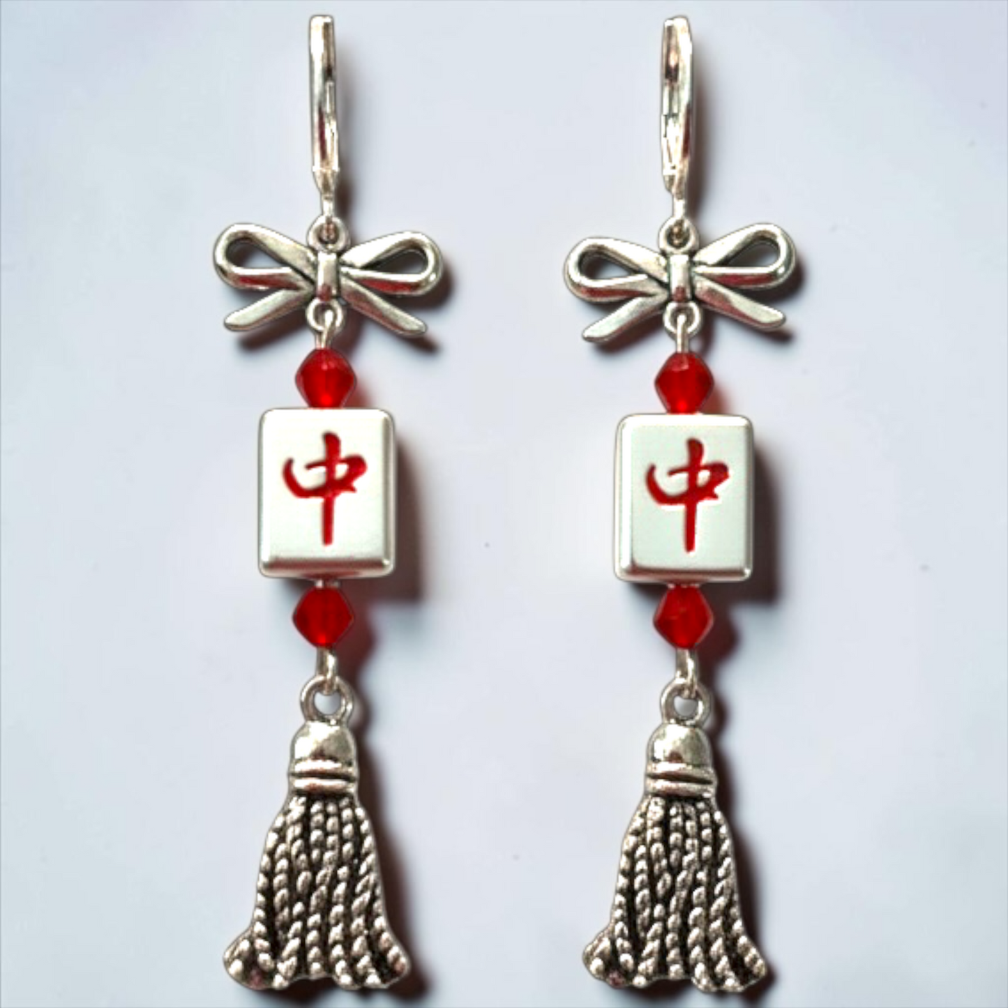 Majong Dangle Earrings