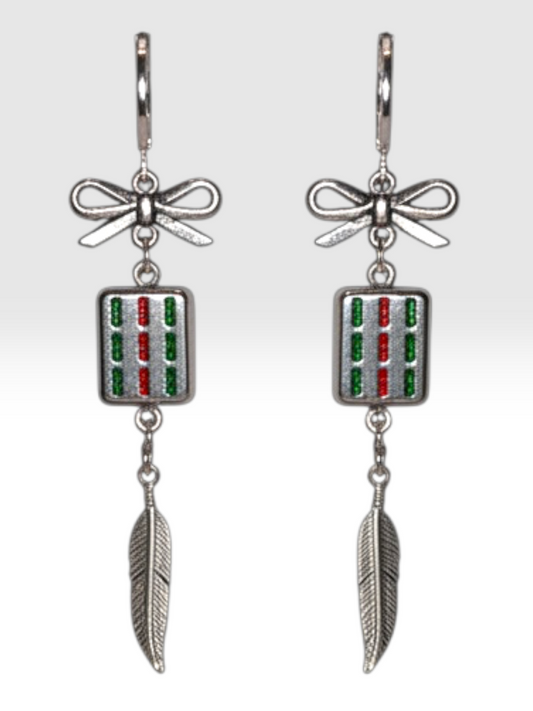 Majong Dangle Earrings