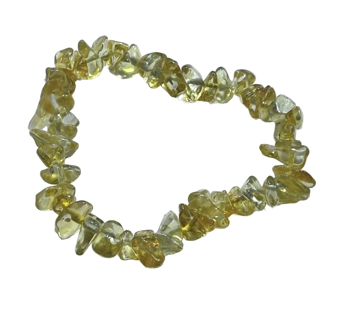 Citrine Chips-Stretch Bracelet