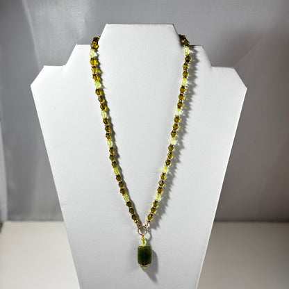 Jade Nugget Necklace