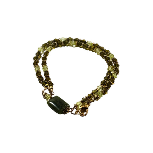 Jade Nugget Necklace