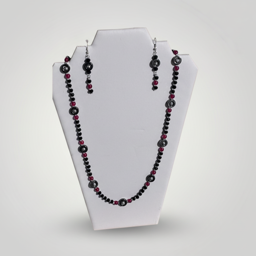 Hematite Necklace Set