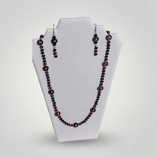 Hematite Necklace Set