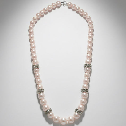 Pink Pearl Necklace