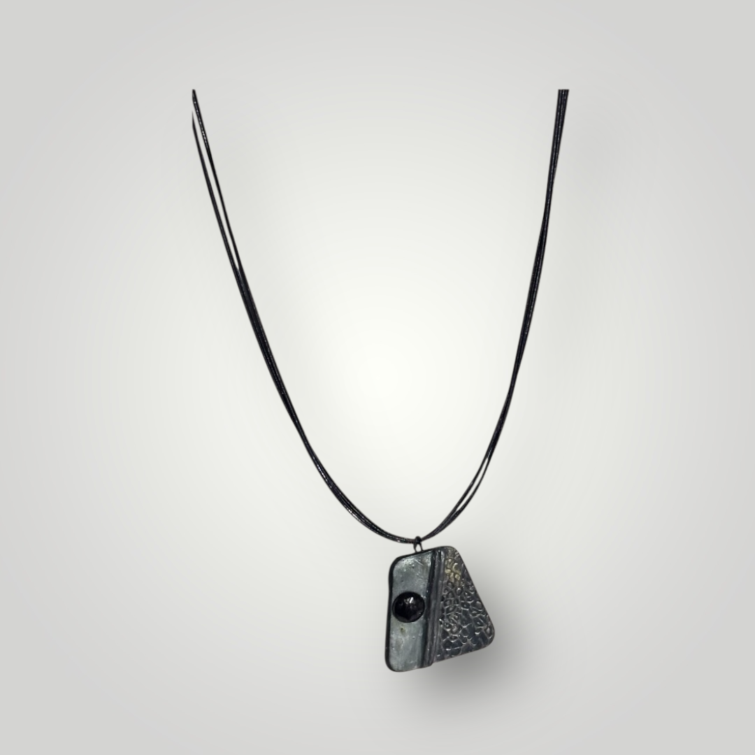 Clay Trapezoid Necklace