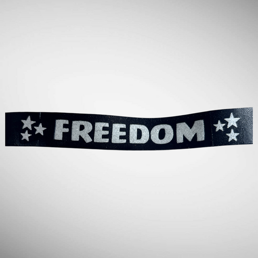 FREEDOM - Leather Snap Bracelet