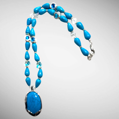Turquoise Pendant Necklace