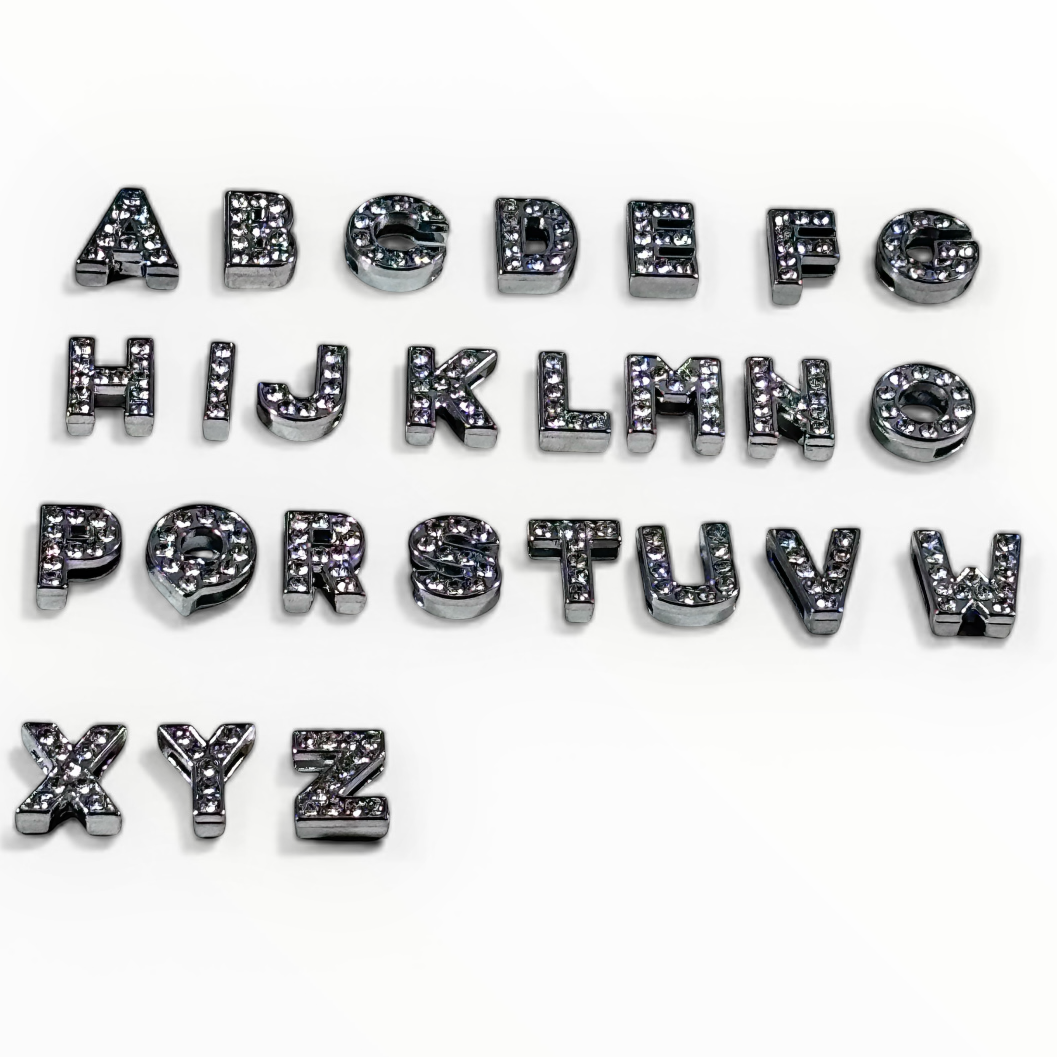 Rhinestone Slider Letters