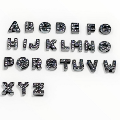 Rhinestone Slider Letters