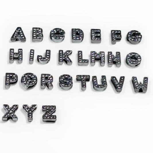Rhinestone Slider Letters