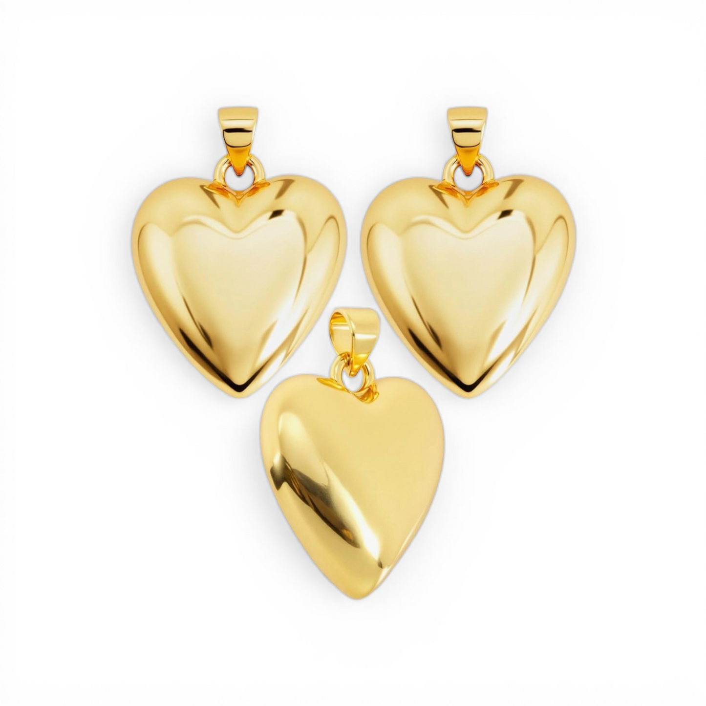 Puffy Heart Charm