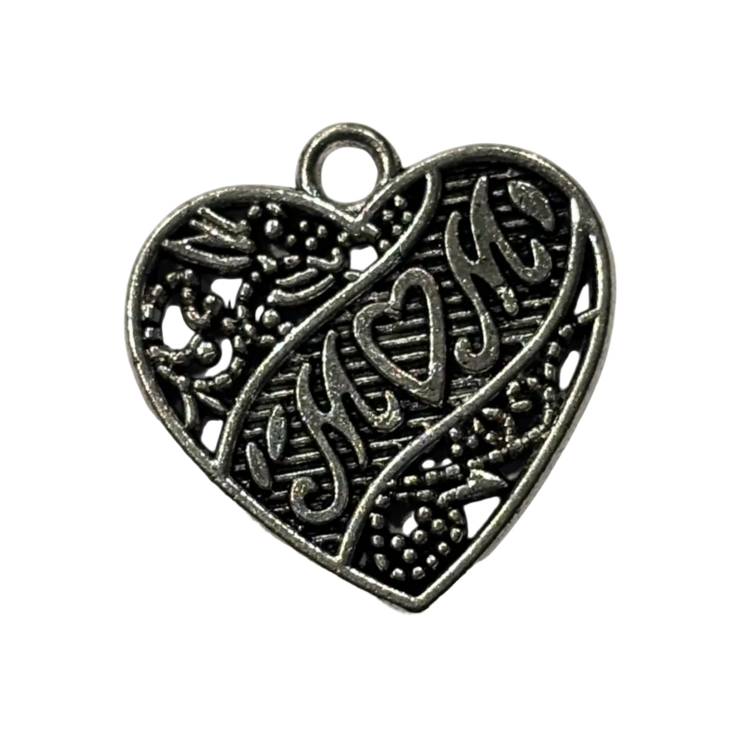 Mom Silver Heart