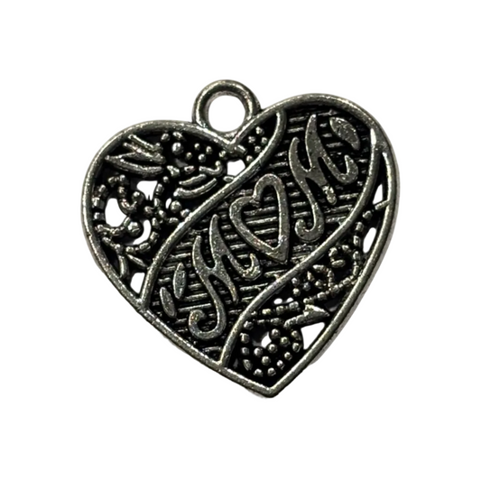 Mom Silver Heart