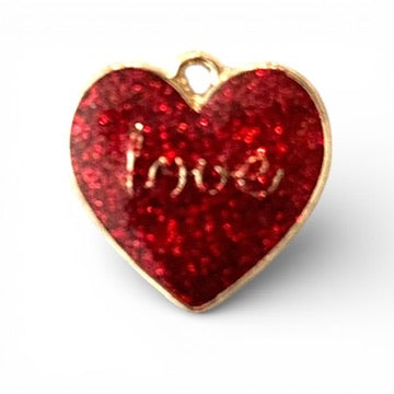 Red Heart Charm