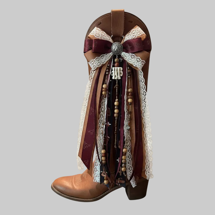Western Boot Bow